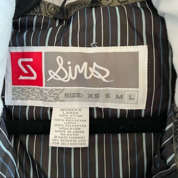 Sims ~ Women’s snowboard jacket ~ lots of pockets and functionality ~ size Lg - Picture 13 of 15